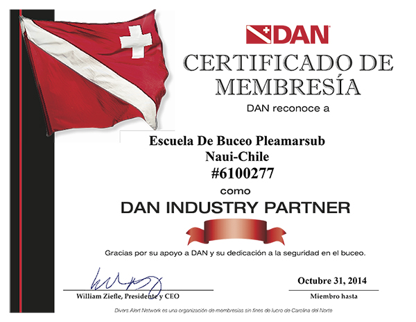 Certificado DAN
